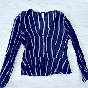 H&M stripe top